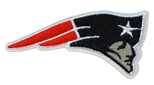 InspireMe Family Owned Patriots Football Embroidered Sew/Iron On Patch 3.5