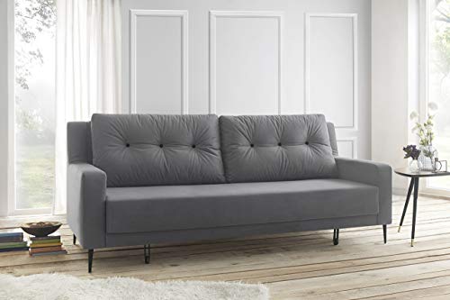 Bobochic Oslo L Canapé Scandinave Convertible D Angle