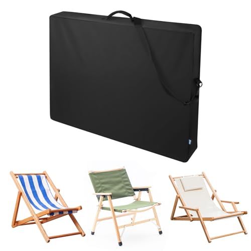 35 x 26.5 inch Rocking Chair Carry Bag Storage Bag Compatible for GCI, Outdoor Folding Chair Carrying Bag, Freestyle Rocker Chair Replacement Bag Compatible with GCI, Coleman, Kijaro