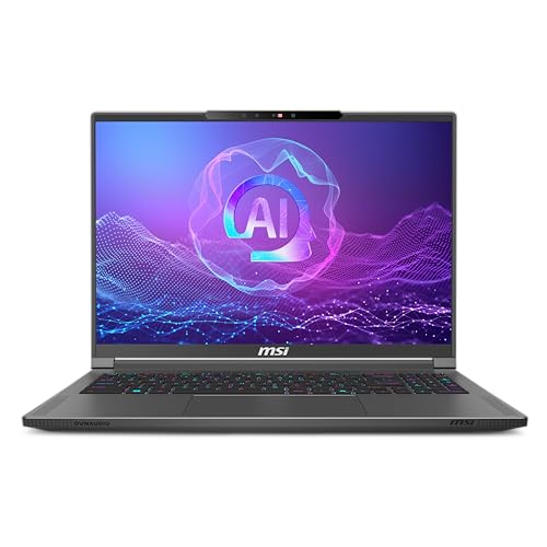 MSI Creator A16 AI A3XVFG-243ES portátil para Creadores 16 pulg, 16:10 QHD (2560x1600) OLED, 240Hz, AMD Ryzen AI 9 HX 370, RTX 4060, 32GB RAM, 1TB SSD, Windows 11 Pro NextGen Premium, QWERTY Español