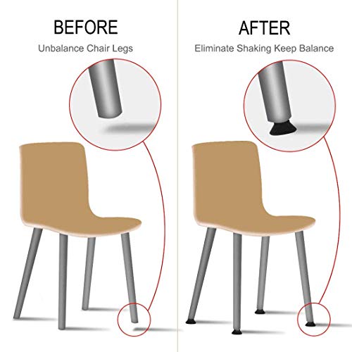 TAMU Heavy Duty Height Adjustable Furniture Legs Leveler 304 Stainless Steel Heavy Duty Leveling (2 Sizes:Pack of 8) - Image 5