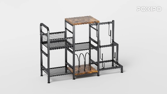 Amazon.com: POKIPO Large Record Player Stand, Vinyl Record Storage