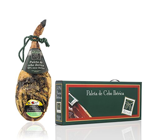Azuaga 7282 - Paleta de Cebo Ibérico Semi-Deshuesada - 4750 gr