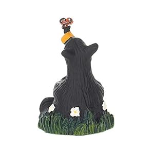 Demdacorachelminifloralblack3x3handcastresinstonecollectiblefigurine Urban Country Home Decor Demdaco rachel mini floral black 3 x 3 handcast resin stone collectible figurine urban country home decor