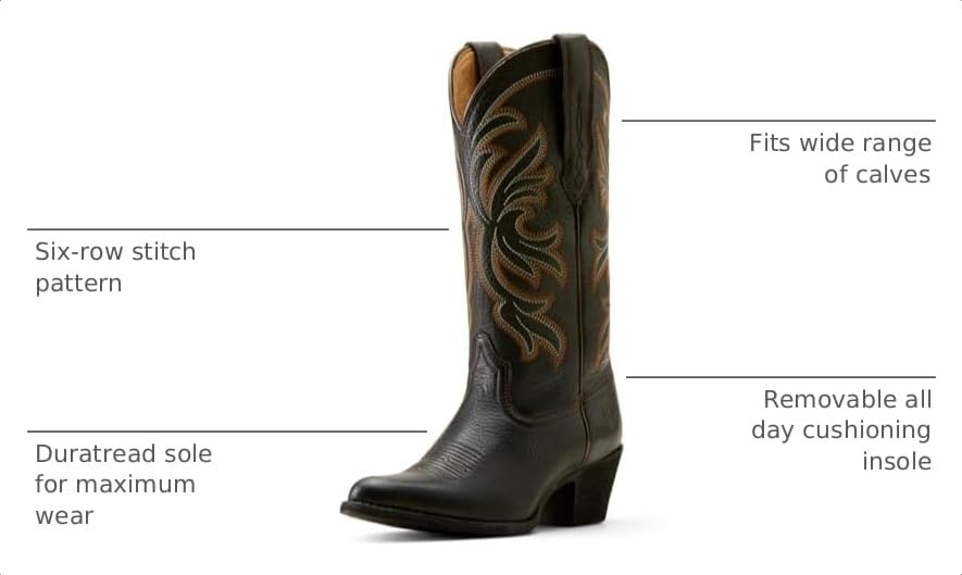Image of ARIAT Heritage J Toe Stretchfit Western Boots