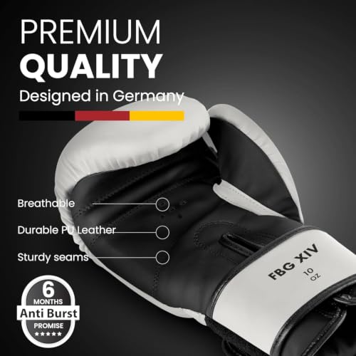 Image of FIGHTR Boxing Gloves - Pro Training Sparring Gloves | Maximum Protection & Stability for Boxing, MMA, Muay Thai, Kickboxing & Punching Bag Men Women Focus Mitts 8 10 12 14 16oz