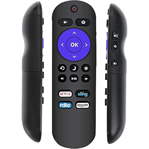 Universal Remote Compatible with Roku TV, for TCL//Philips/JVC/ONN/RCA/Magnavox/Sanyo/LG/Haier Roku TVs Cover