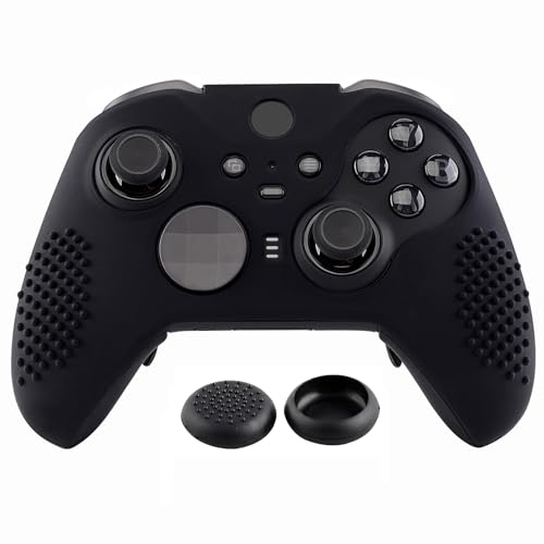 {Xbox One Controller Elite Xbox One eXtremeRate Funda de Silicona para Xbox One Elite 2 Protector Antideslizante Tacto Suave Piel Cubierta Skin Case para Xbox...
