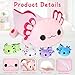 KMUYSL Axolotl Plush Toys for Ages 0 1 2 3 4 5 6 7 8+ Year Old Boys Girls- Axolotl Mommy Stuffed Animal with 4 Baby Axolotls in Her Tummy, Christmas Birthday Gifts for Baby, Toddler, Kids