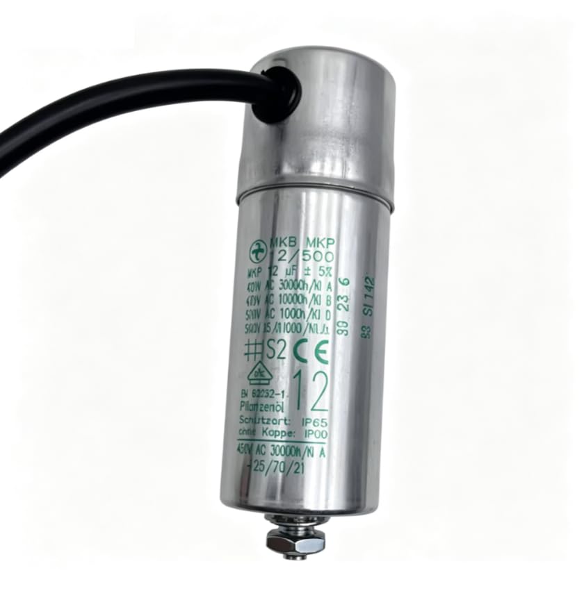 for Hydra Capacitor MKB MKP 12/500/1928 500v12uf (MKB MKP 12/500/1928 500v12uf)