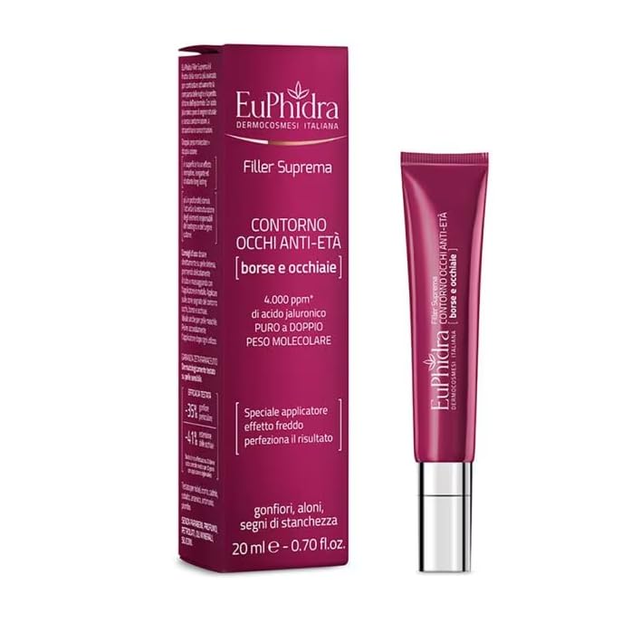 Euphidra - Euphidra Filler Contorno Occhi Borse e Occhiaie Flacone 20ml - 942810666