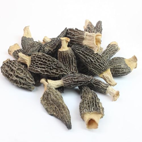 Qianpinhui Morel Mushroom Dehydrated Gourmet Morchella Conica Edible Mushrooms Organic Dried Morel Mushrooms For Cooking 3Oz/85G thumb #3