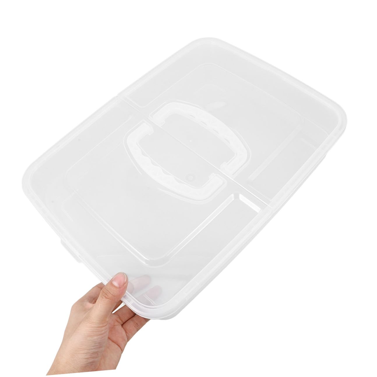 Contenitori in Plastica per Lievitazione Impasto Pizza 2 Pezzi con Coperchio e Maniglia Design Impilabile per Conservazione e Fermentazione