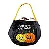 xiuginFU Halloween Candy Bag Pompoen/Vampier/Zwarte Kat/Heks Pop Geschenken Tas Party Gunsten Opslag Pouch Draagbare…
