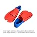 Zxpjkyu Long Float Swim Fins Diving Swimming Fins Easy to Wear Lightweight Swim Training Device Anti Slip Bottom for Beach Adults, S