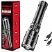 SupraBryte Taschenlampe LED Aufladbar 1000000 Lumen, 1500m 12 Std. Laufzeit