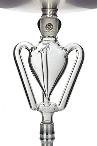 MATA LEON Molassefänger Heart 2.0 für Shisha Wasserpfeifen 18/8er Schliff Panzerschliff sehr stabil 3-armig – Bild 4