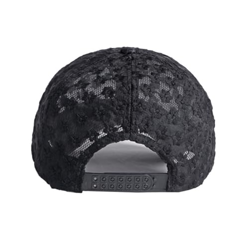 Casquette de baseball broderie fleurs délicates chapeau été chic
