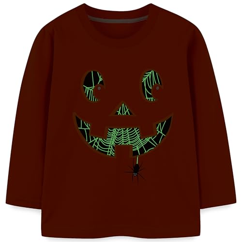 Image of AIWUHE Toddler Cotton Sweatshirt Boys Girls Pullover Long Sleeve Tops 2-6Y