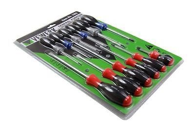 VEWERK TOOLS 12pc SOFT GRIP SCREWDRIVER SET B1582