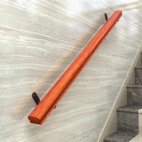 Barre d'appui en bois de sécurité pour escalier de maternelle
