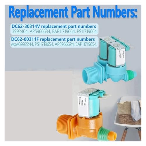 Plus de fuite avec la vanne d'admission DC62-00311F pour votre lave-linge