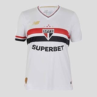 Camisa Feminina NB Torcedor Home SPFC 2025 C/P, Feminina