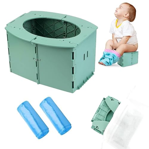 Image of SunnySmile Travel Potty for Car,Travel Potty for Kids,Portable Potty for Toddler,Apply to Camping, Tourism, Outdoor, Indoor
