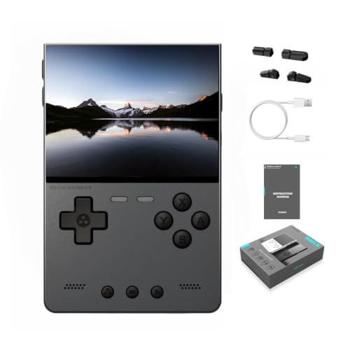 Image of TRIMUI Brick Hammer Retro Handheld Game Console Portable Video Game Console Black