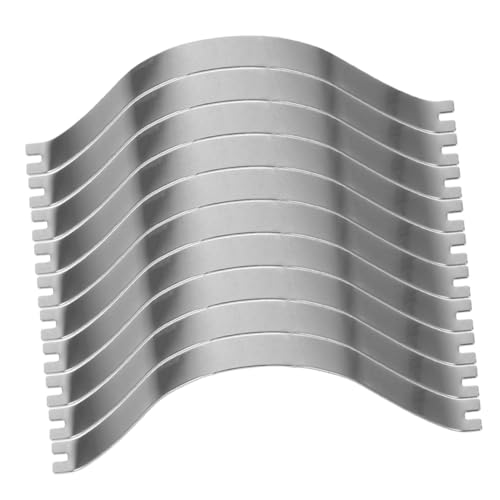 Image of Unomor 500pcs Aluminum Alloy Spring Clips for Picture Frames Backing Clips for Photos and Artwork Reliable and Easy to Install Picture Hanging Hardware