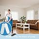 Forhome 4 Stück Mop Pads，microfiber mop，Für H2PrO Nachfüllpack Wischbezug ，waschbare und wiederverwendbare Wischpads，Saugfähiger Wischmopp Reinigungskissen（11cm*40.5cm）