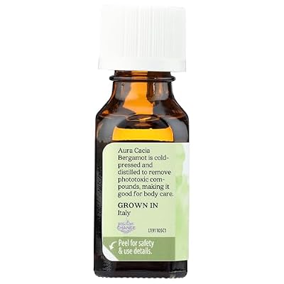 Aura Cacia, Oil Essential Bergamot, 0.5 Fl Oz