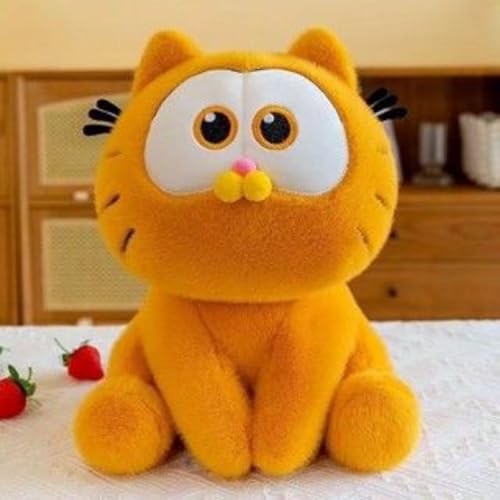 Image of Fusked Flufies Combo Valentines Teddy and Garfield Soft Toy - Soft and Washable Baby Toy - Toys for 1 Year Old Girl and Baby Boy - Kawaii Plushies Soft Toys for Home Decor