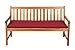 Gutekissen® Sitzkissen für Bank, Gartenschaukeln, Sitz, glatt. FK5 (100x50x5, Rot) Sitzkissen Bank günstig Kaufen-Gutekissen® Sitzkissen für Bank, Gartenschaukeln, Sitz, glatt. FK5 (100x50x5, Rot)
