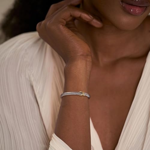 Nandudu Cuff Bracelet For Women Cable Wire Bracelet thumb #2