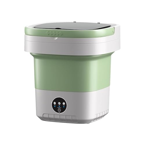 小型洗濯機 ミニ 折りたたみ 下着洗濯機 LAJOKING 大容量7/12/13L バケツ式 脱水機能付き 3分脱水5/10分洗浄 青色殺菌 ダニ予防 60W高性能静音モータ 25000RPM 一人用 携帯に便利 アパート/寮/旅行/キャンプ マルチシーン