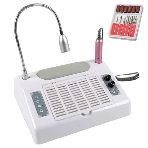 Nail Dust Collector 5 en 1 Máquina Profesional para Uñas miniatura 1