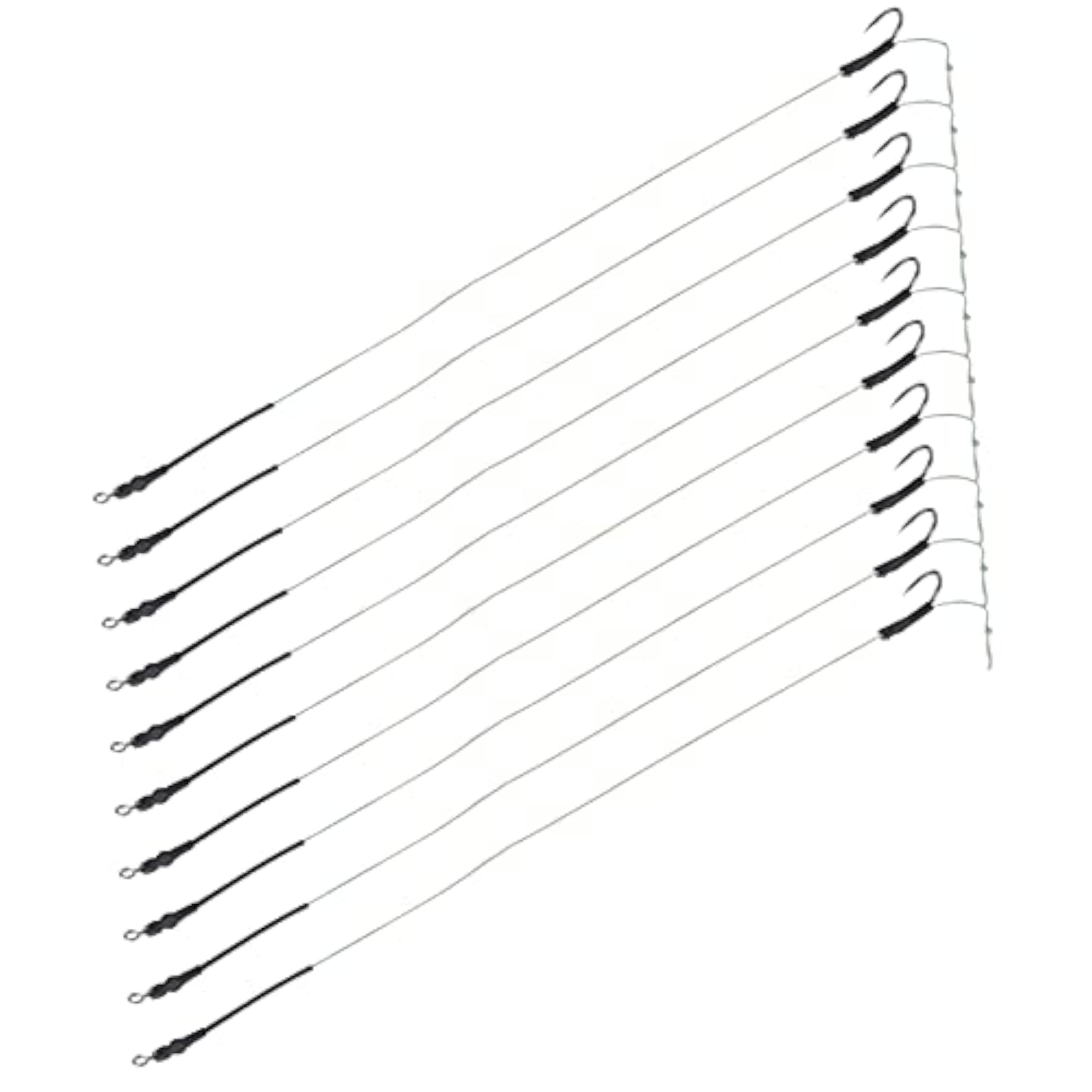 Fishing Hair Rigs Set, Strong Bait Wire Hook 5 Pack