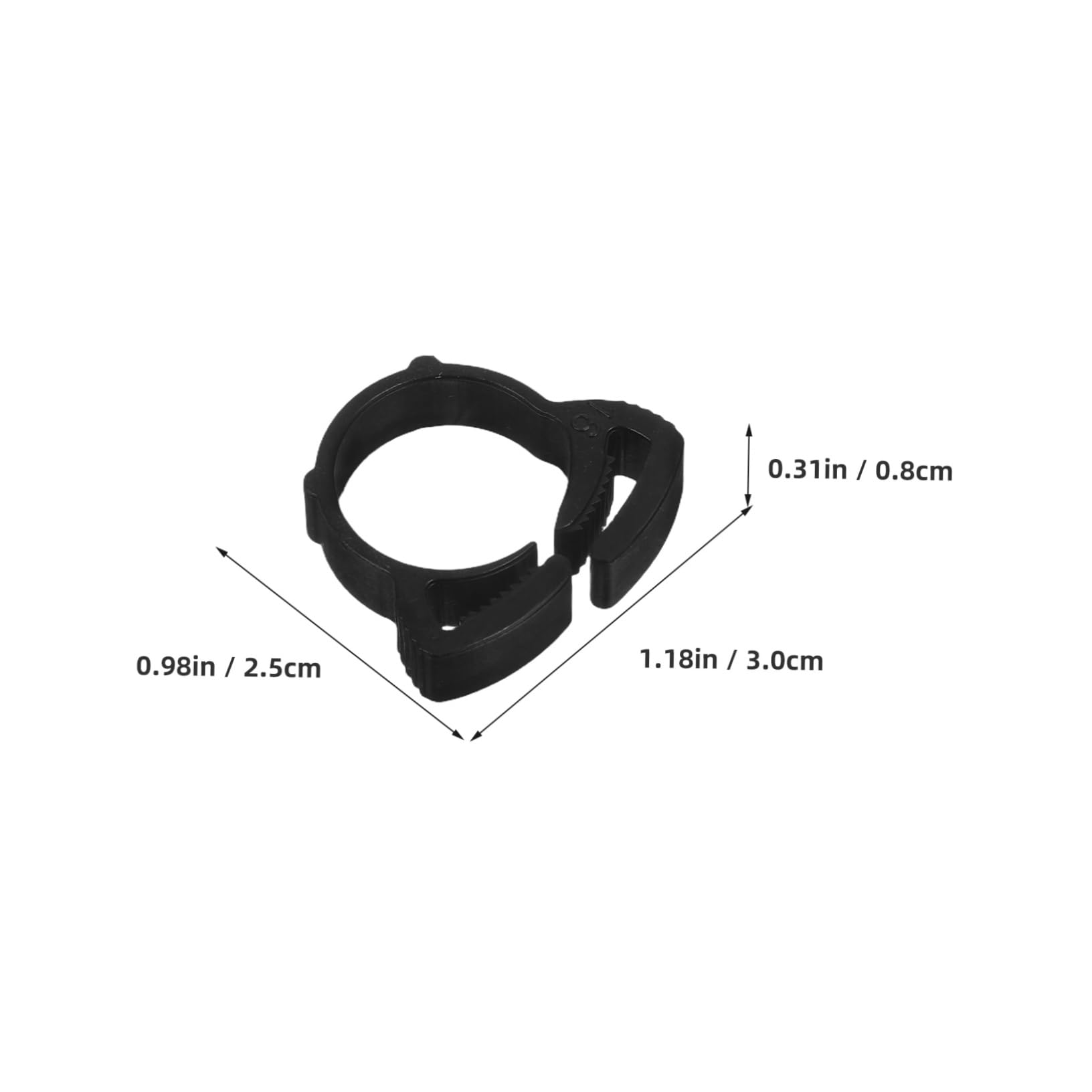 SUPVOX Water Clamp Fixing Tool Leak Proof Clips Quick Install for Drip Irrigation Farming Applications