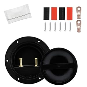 MLWSKERTY Wasserdichte Stromversorgungsbasis mit Deckel