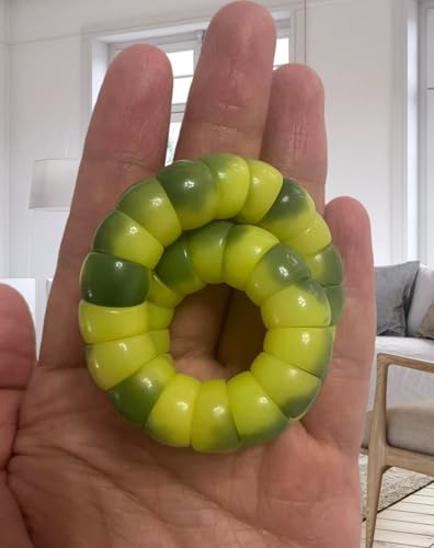 Image of Natural Bodhi Seeds Beads Bracelet, Zen Fidget Stretch Color Gradient Bracelet for Mind-Calming, Meditation Practice Beads Accessory for Women and Men