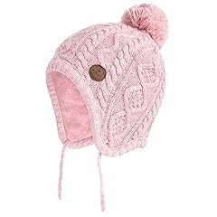 New Light Pink With Wool Pompom