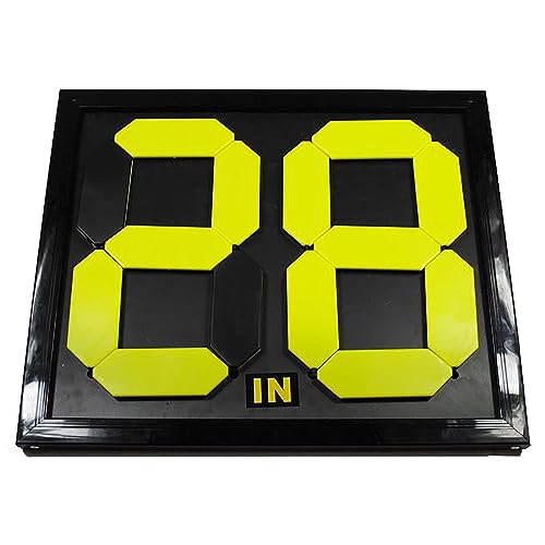 Tablero de Sustitución para Árbitro de Fútbol 45x39x2cm miniatura 3
