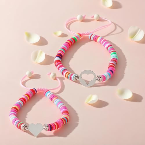 First Day of Preschool/Kindergarten/1st Grade/2nd Grade/School Gift, Back to School Bracelet Mommy & Me,Sister& Me4