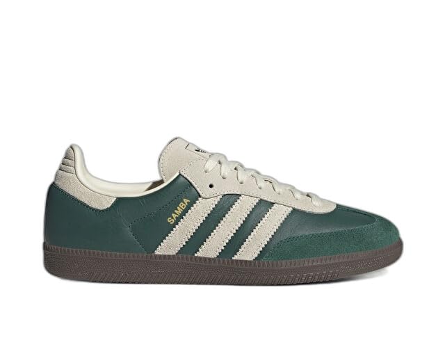Adidas Samba OG homme vertes et blanches en taille 38 2/3
