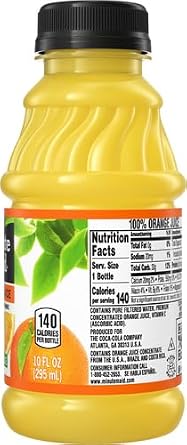 Minute Maid Orange Juice Drinks, 10 Fl Oz, 24 Pack