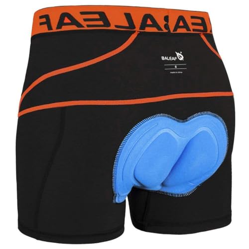 Image of BALEAF Men's Cycling Underwear 3D Padded Bike Shorts with Padding Road Biking MTB Liner Bicycle Gear Accessories