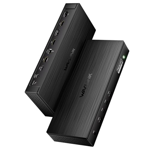 Amazon.co.jp: WAVLINK DisplayLink-7400 ドッキング
