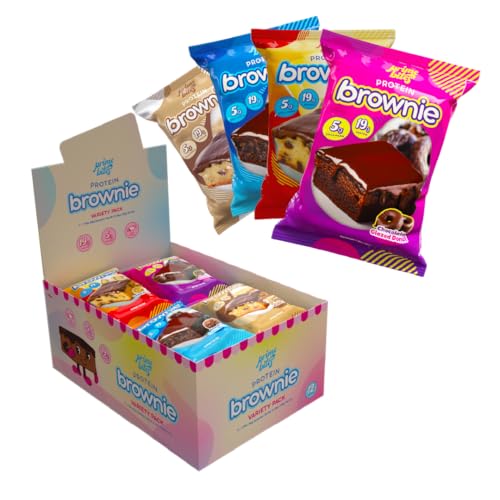 Image of Prime Bites High Protein Brownie Snack, Low Carb, Chocolate Variety 12ct