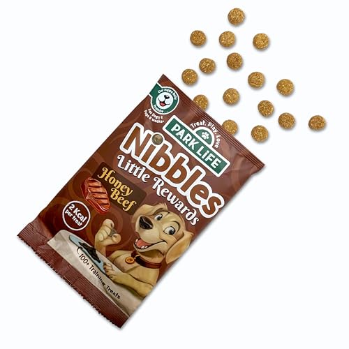 PARK LiFE, Nibbles, Honey Beef Dog Treats 10x80g Bulk Pack, Little Training Treats, Puppy friendly, Grain-Free, Natural - Image 2